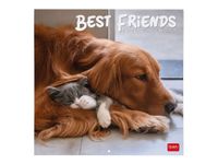 Legami - Calendrier mensuel - 30 x 29 cm - best friends