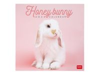 Legami - Calendrier mensuel - 30 x 29 cm - honey bunny