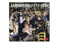 Legami - Calendrier mensuel 2024 - 30 x 29 cm - impressionists