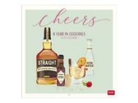 Legami - Calendrier mensuel 2024 - 30 x 29 cm - salutations