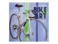 Legami - Calendrier mensuel 2024 - 30 x 29 cm - art du vélo