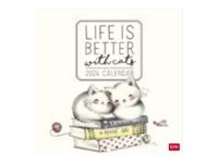 Legami Special Edition - Calendrier 2024 - 18 x 18 cm - Alice au Pays des merveilles