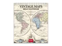 Legami Special Edition - Calendrier 2024 - 12 x 14,5 cm - cartes anciennes