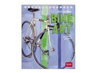 Legami Special Edition - Calendrier 2024 - 12 x 14,5 cm - art du vélo