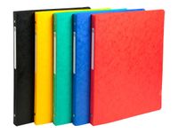 Exacompta - Classeur carte lustrée souple 4 anneaux - A4 - pour 100 feuilles - disponible dans différentes couleurs