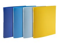 Exacompta BeeBlue - Classeur souple 4 anneaux - Dos 20 mm - A4 - pour 140 feuilles - disponible dans différentes couleurs