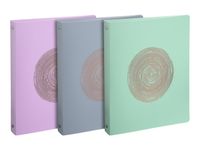 Exacompta Ellipse - Classeur 4 anneaux - Dos de 30 mm - A4 - Pour 275 feuilles - Disponible en différents coloris