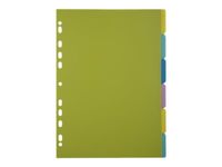 Exacompta Forever Young - Intercalaire 6 positions - A4 - Polypropylène recyclé