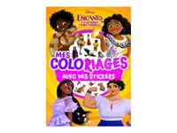 Disney Encanto, La Fantastique Famille Madrigal - Mes Coloriages avec Stickers - livre à colorier