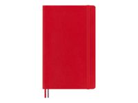Moleskine Classic Expanded - cahier de notes - 13 x 21 cm - 400 pages - ligné - rouge