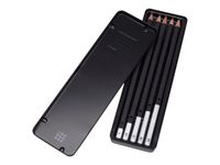 Moleskine - 5 crayons - 2B, 4B, 6B, H, HB