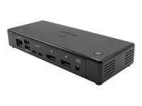 i-Tec Thunderbolt 3 - Station d'accueil - USB-C 3.1 / Thunderbolt 3 - 2 x DP - GigE - 85 Watt - Europe