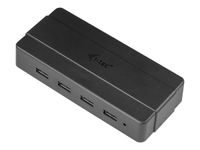 i-Tec USB 3.0 Charging HUB - Hub - 4 x SuperSpeed USB 3.0 - de bureau