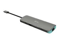 i-Tec USB-C Metal Nano - Station d'accueil - USB-C 3.1 - HDMI - GigE