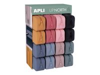 APLI Up North - Trousse silicone - disponible dans différentes couleurs