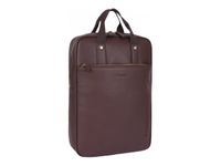 Oberthur Lady Bradford - Sac à dos pour ordinateur portable 15,6" - bordeaux