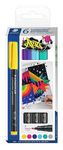STAEDTLER Lumocolor 318 - Pack de 6 marqueurs permanents - Pointe fine - Couleurs assorties