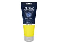 Lefranc Bourgeois - Peinture acrylique - jaune citron - 200 ml