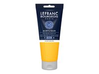 Lefranc Bourgeois - Peinture acrylique - jaune moyen - 200 ml