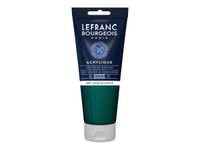 Lefranc Bourgeois - Peinture acrylique - vert phtalo - 200 ml