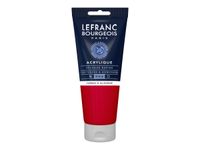 Lefranc Bourgeois - Peinture acrylique - carmin alizarine - 200 ml