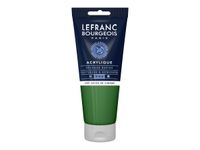 Lefranc Bourgeois - Peinture acrylique - vert oxyde de chrome - 200 ml