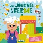 Une Journée à la Ferme : Histoire avec plus de 80 Stickers Repositionnables