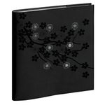 Agenda Sakura Lady 18 - 1 semaine sur 2 pages - 15 x 17 cm - noir - Exacompta