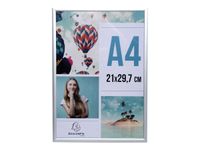 Cadre photo Exacompta - 21 x 29,7 cm (A4) - aluminium