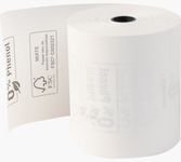 Exacompta - 10 Bobines thermique - rouleau caisse - 80 x 72 x 12 mm - 1 pli - sans phénol - 76 m