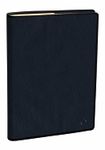 Agenda Marlow President Prestige avec répertoire - 1 semaine sur 2 pages - 21 x 27 cm - bleu nuit - Quo Vadis