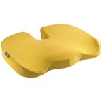 Leitz Ergo - Coussin de siège ergonomique - Soulage la pression et améliore la posture - Jaune
