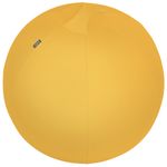 Leitz Ergo Cosy Active - Ballon d'assise ergonomique - améliore la posture - diamètre 65 cm - jaune