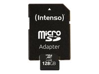 Intenso - Carte mémoire micro SDXC  - 128 Go - Class 10
