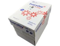 Everyday - Papier blanc - A4 (210 x 297 mm) - 75 g/m² - 2500 feuilles (carton de 5 ramettes)