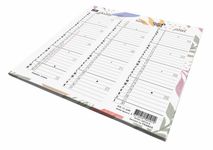 Quo Vadis Exotique - Calendrier origami 3 mois par face - 13 x 26 cm