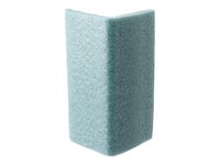 Antalis - Profilé en mousse en forme de L - 5 cm x 2 m - polyéthylène recyclé - bleu