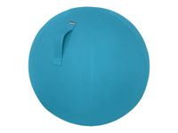 Leitz Ergo Cosy Active - Ballon d'assise ergonomique - améliore la posture - diamètre 65 cm - bleu