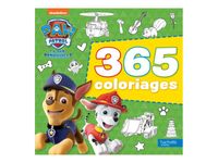365 coloriages - Livre à colorier - Pat'Patrouille