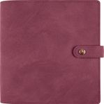 Agenda à spirale Ramatuelle - 1 semaine sur 2 pages - 16 x 16 cm - prune - Oberthur