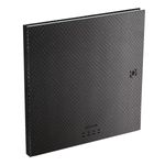 Agenda Ophio - 1 semaine sur 2 pages - 16 x 16 cm - noir - Oxford