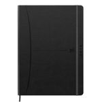 Agenda à élastique Signature - 1 semaine sur 2 pages - 21 x 27 cm - noir - Oxford