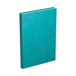 Agenda Textura - 1 semaine sur 2 pages - 10 x 15 cm - turquoise - Oxford