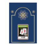 Lecas Neutre - Plaque avec bloc éphéméride humoristique - 17 x 25 cm - bleu