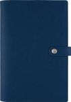 Agenda à spirale Kent - 1 semaine sur 2 pages - 17 x 24,5 cm - bleu marine - Oberthur