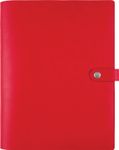 Agenda à spirale Lady Kent - 1 semaine sur 2 pages - 22 x 28 cm - rouge - Oberthur