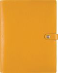 Agenda à spirale Lady Kent - 1 semaine sur 2 pages - 22 x 28 cm - safran - Oberthur