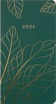 Agenda de poche Astoria - 1 semaine sur 2 pages - 9,5 x 17 cm - vert - Oberthur