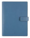 Agenda à spirale Milano - 1 semaine sur 2 pages - 22 x 28 cm - bleu denim - Oberthur