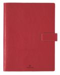 Agenda Milano - 1 semaine sur 2 pages - 22 x 28 cm - rouge - Oberthur